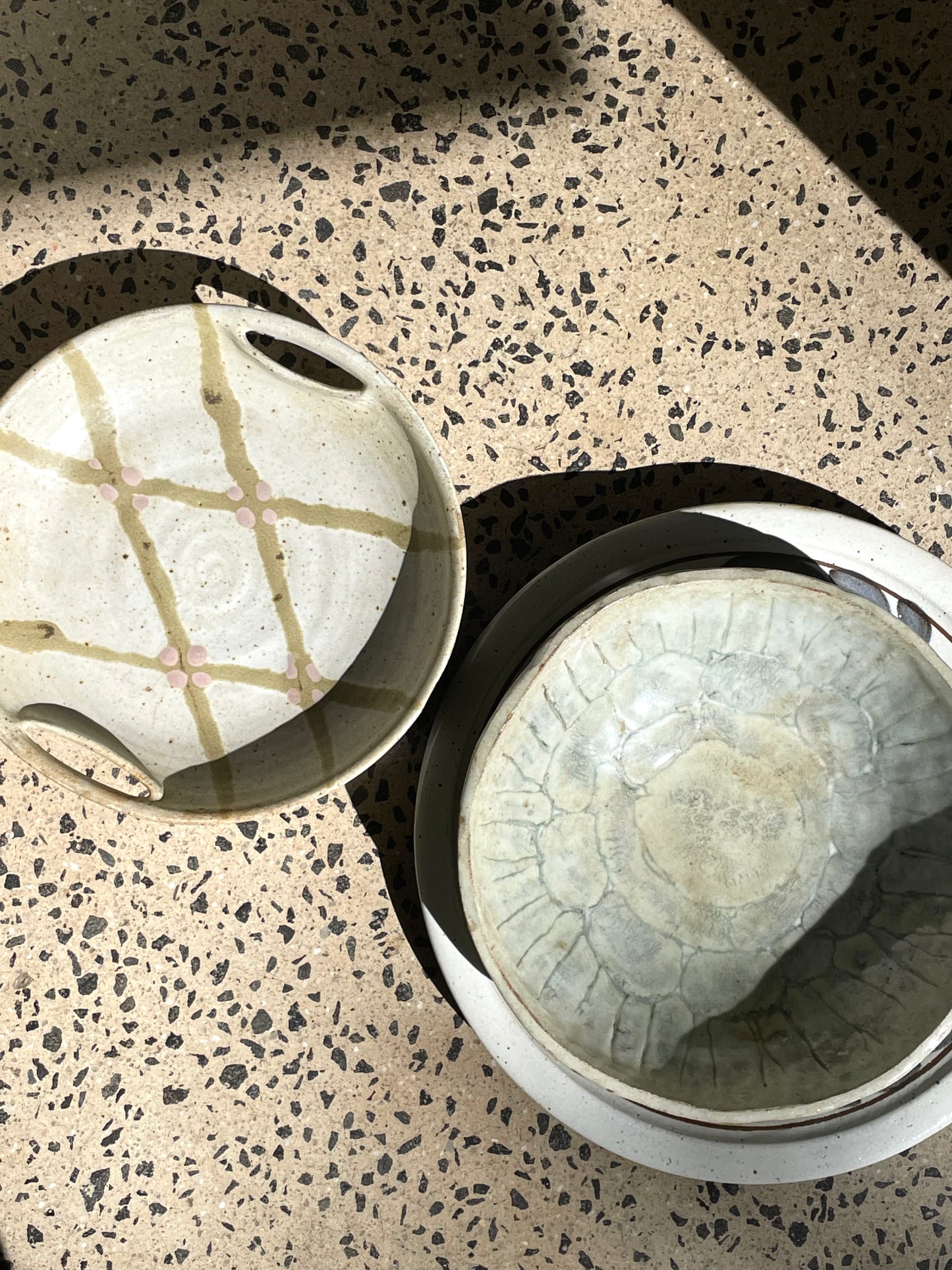 Cream Glazed Earthenware Bowl