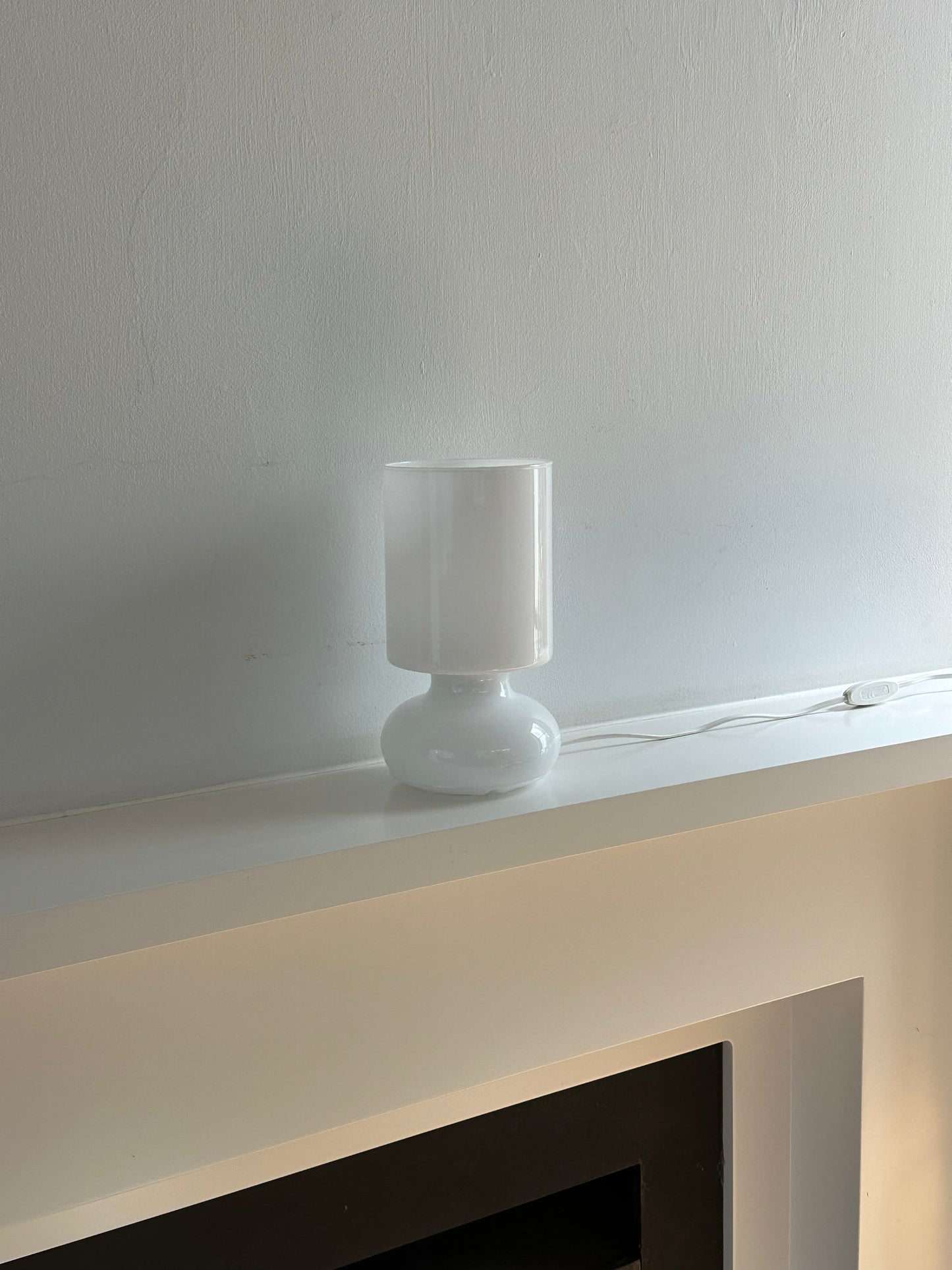 Vintage IKEA Lykta Lamp in White