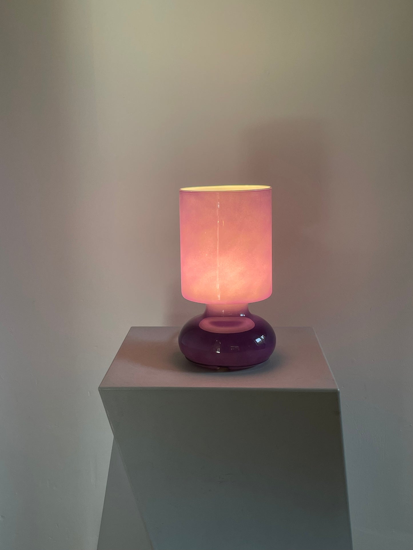 Vintage IKEA Lykta Lamp in Purple