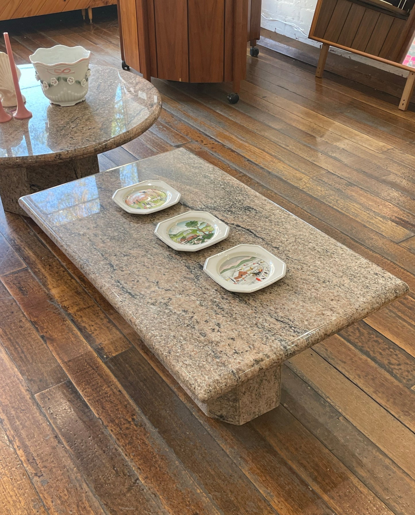 Rectangular Marble Coffee Table