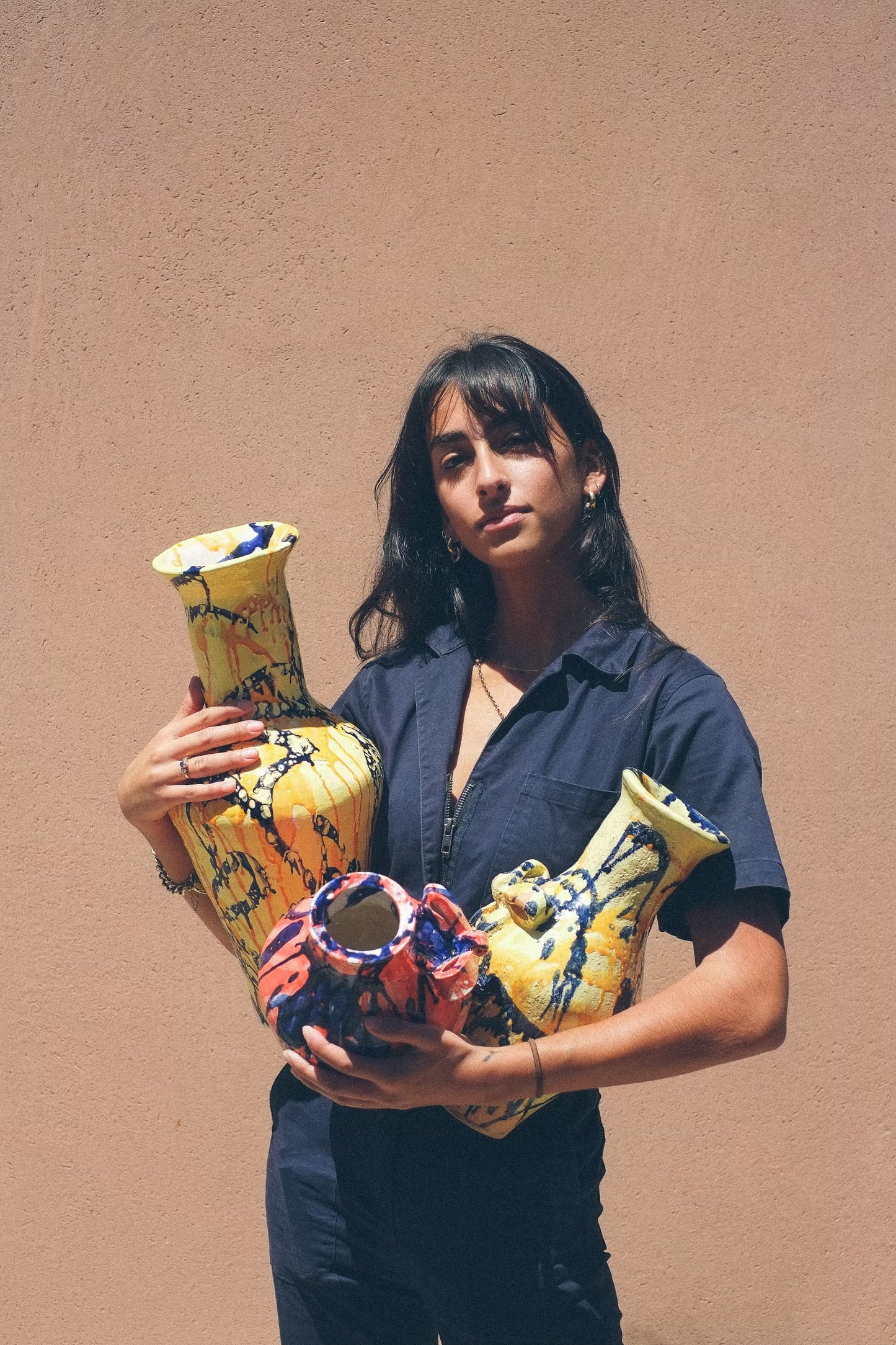 The Bou Collection Vase in yellow