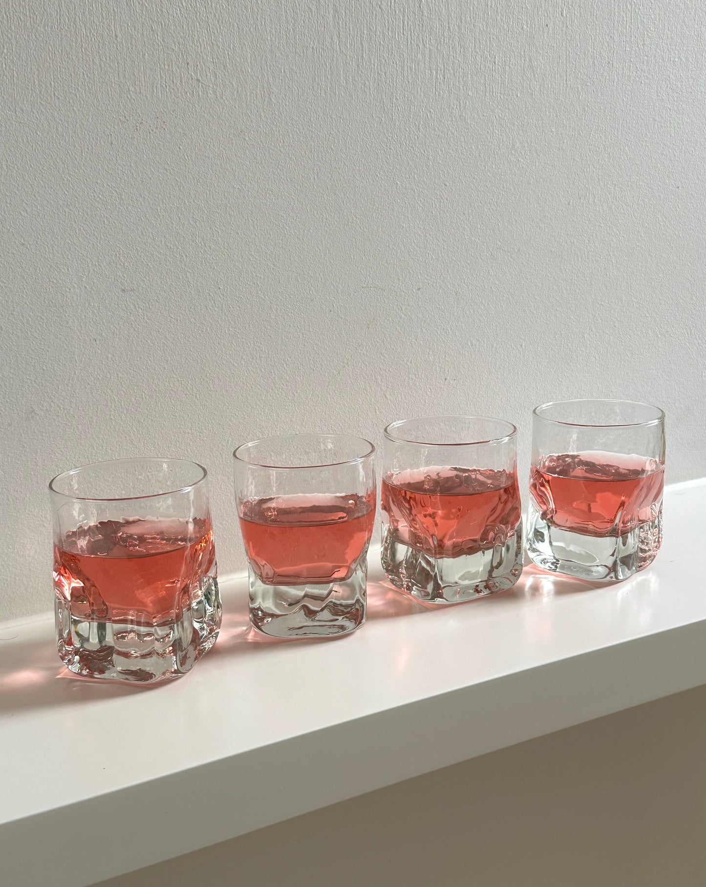 Set of 4 Iceblock Glasses
