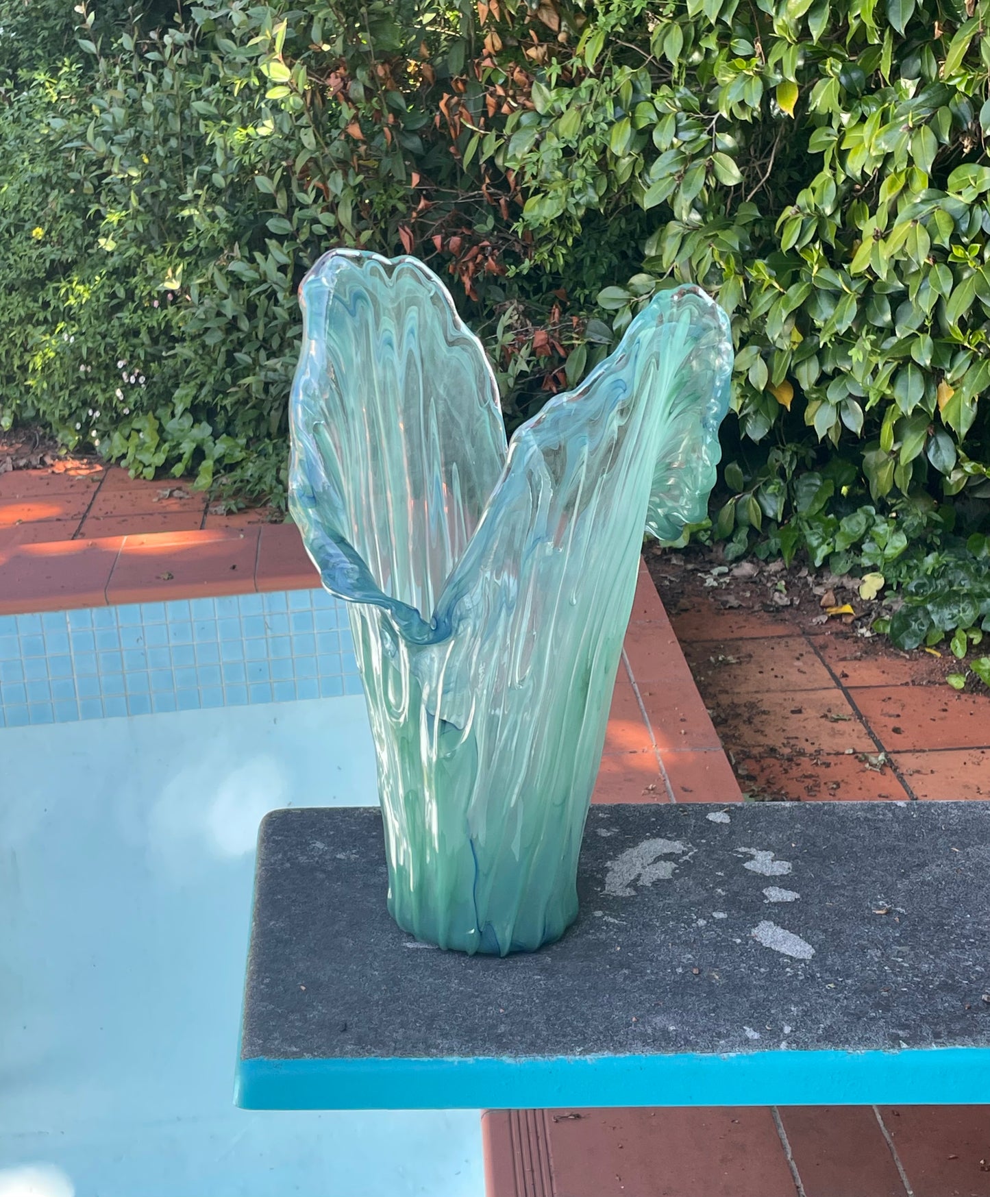 Large Italian Murano Glass Vase