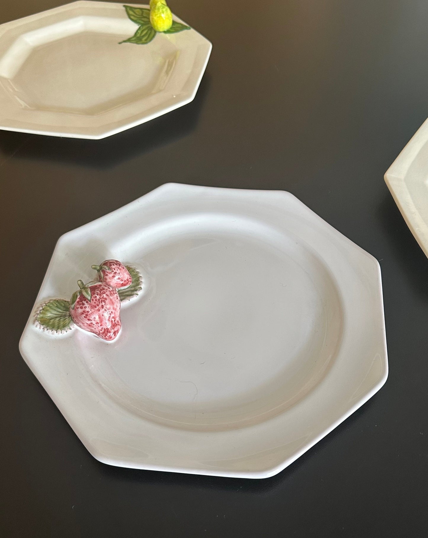 Vintage Fruit Plates