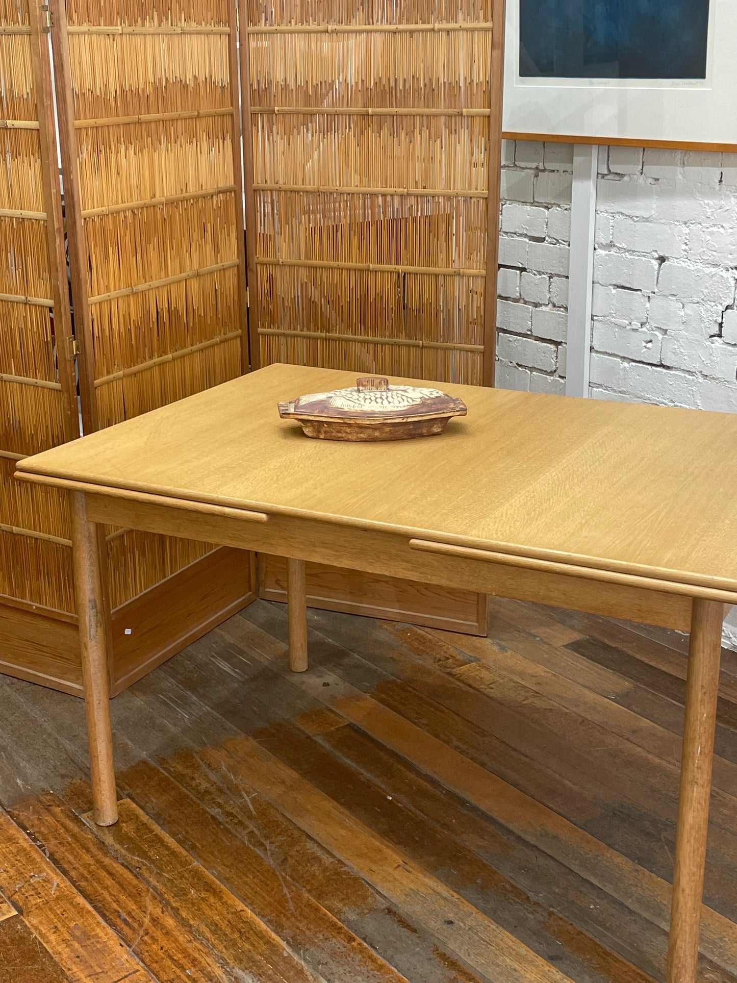 Scandinavian Oak Dining Set