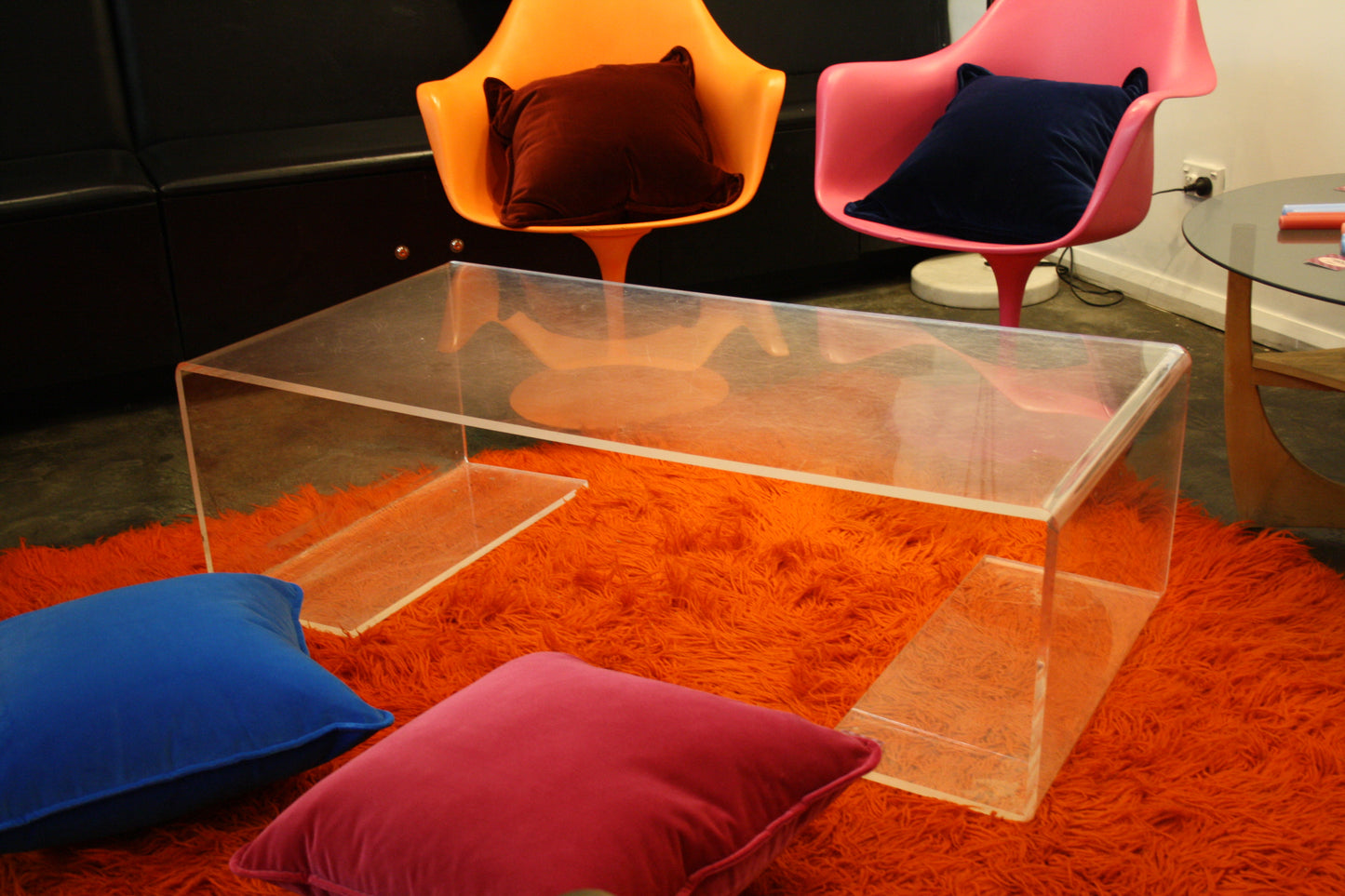 Vintage IKEA Perspex Coffee Table