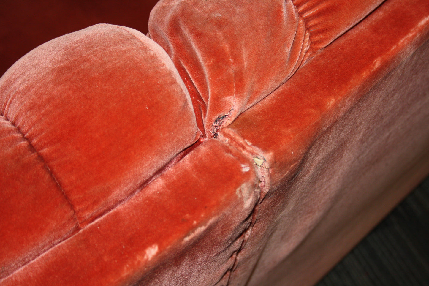 Pink Velvet Modular Sofa