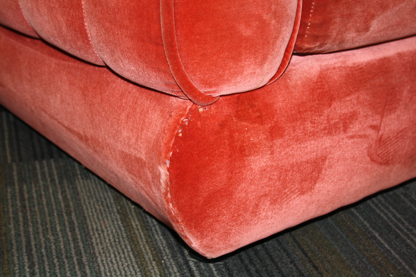 Pink Velvet Modular Sofa