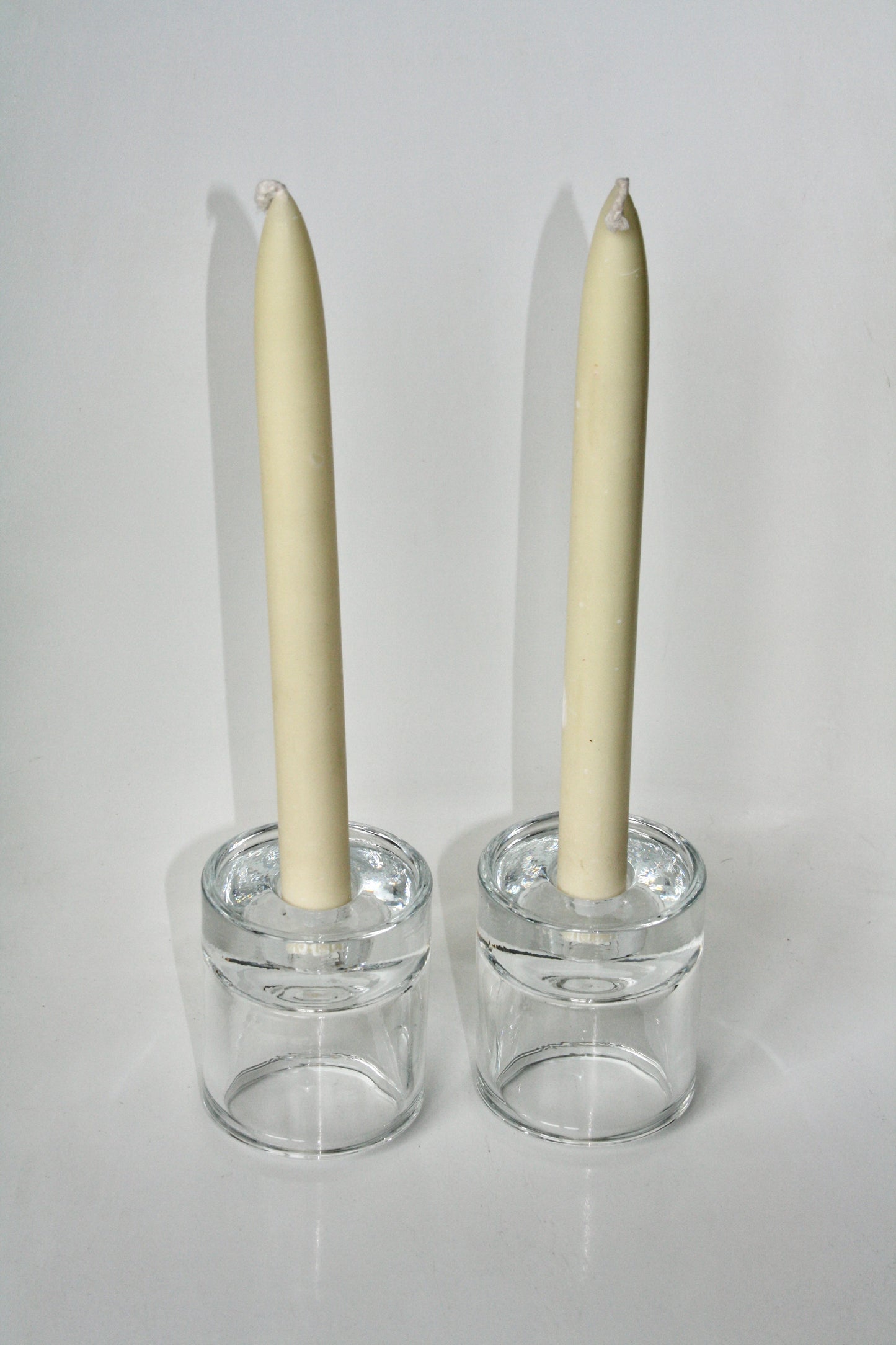 Heavy Glass Candlestick/Tea light candle holder