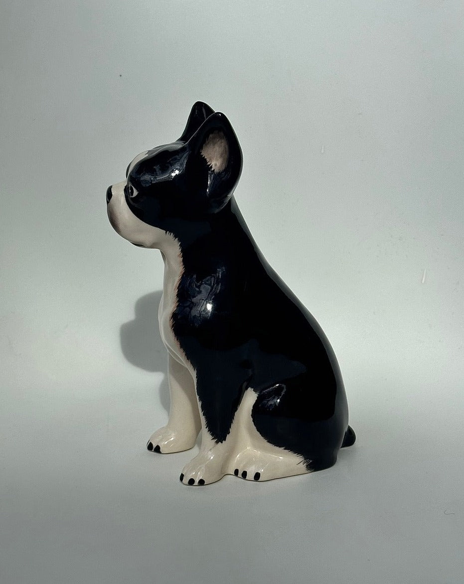 Ceramic Boston Terrier