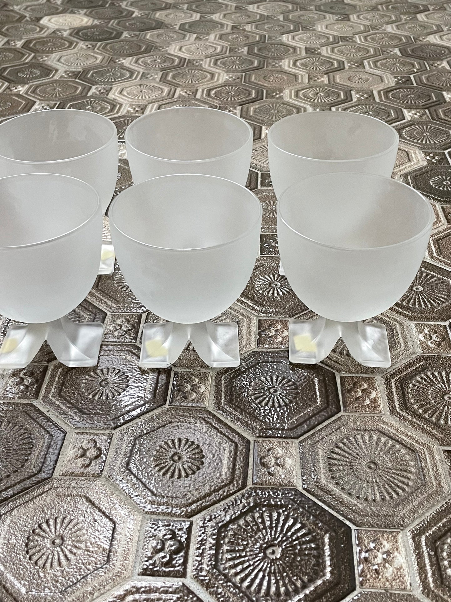 Italian Cristallin Glasses (set of 6)