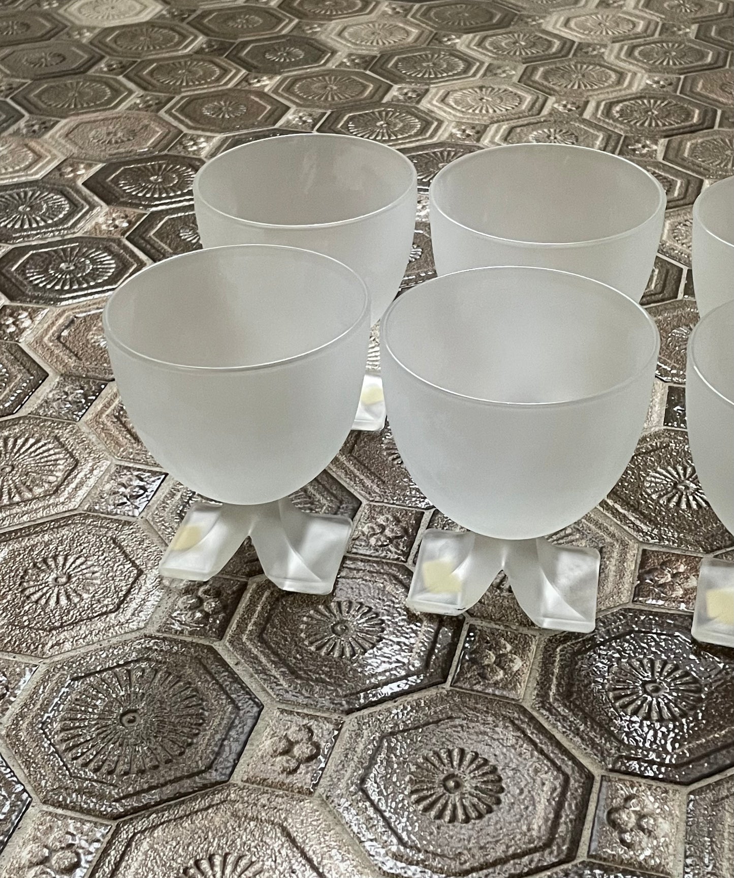 Italian Cristallin Glasses (set of 6)
