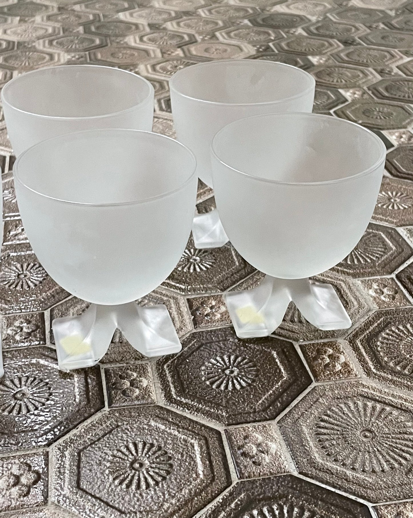 Italian Cristallin Glasses (set of 6)