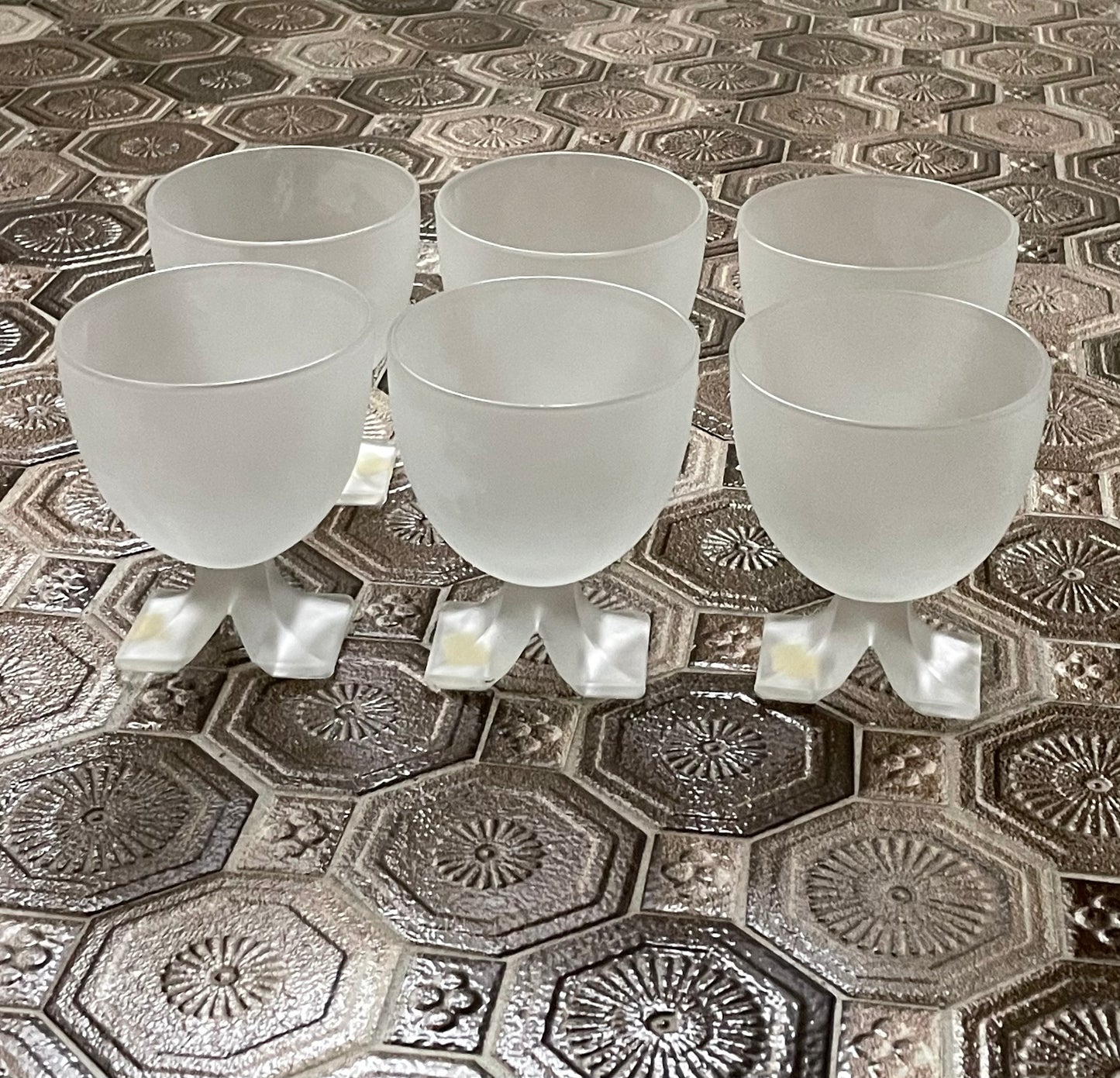 Italian Cristallin Glasses (set of 6)