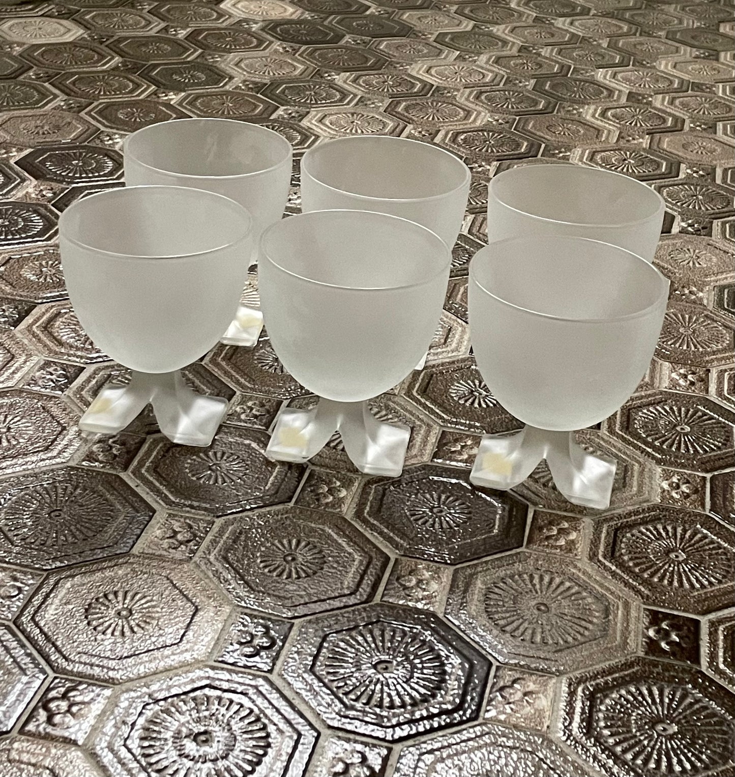 Italian Cristallin Glasses (set of 6)
