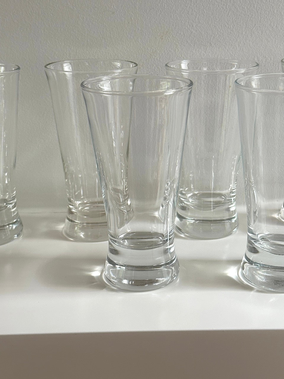 Set of 6 Wide Stem Glasses