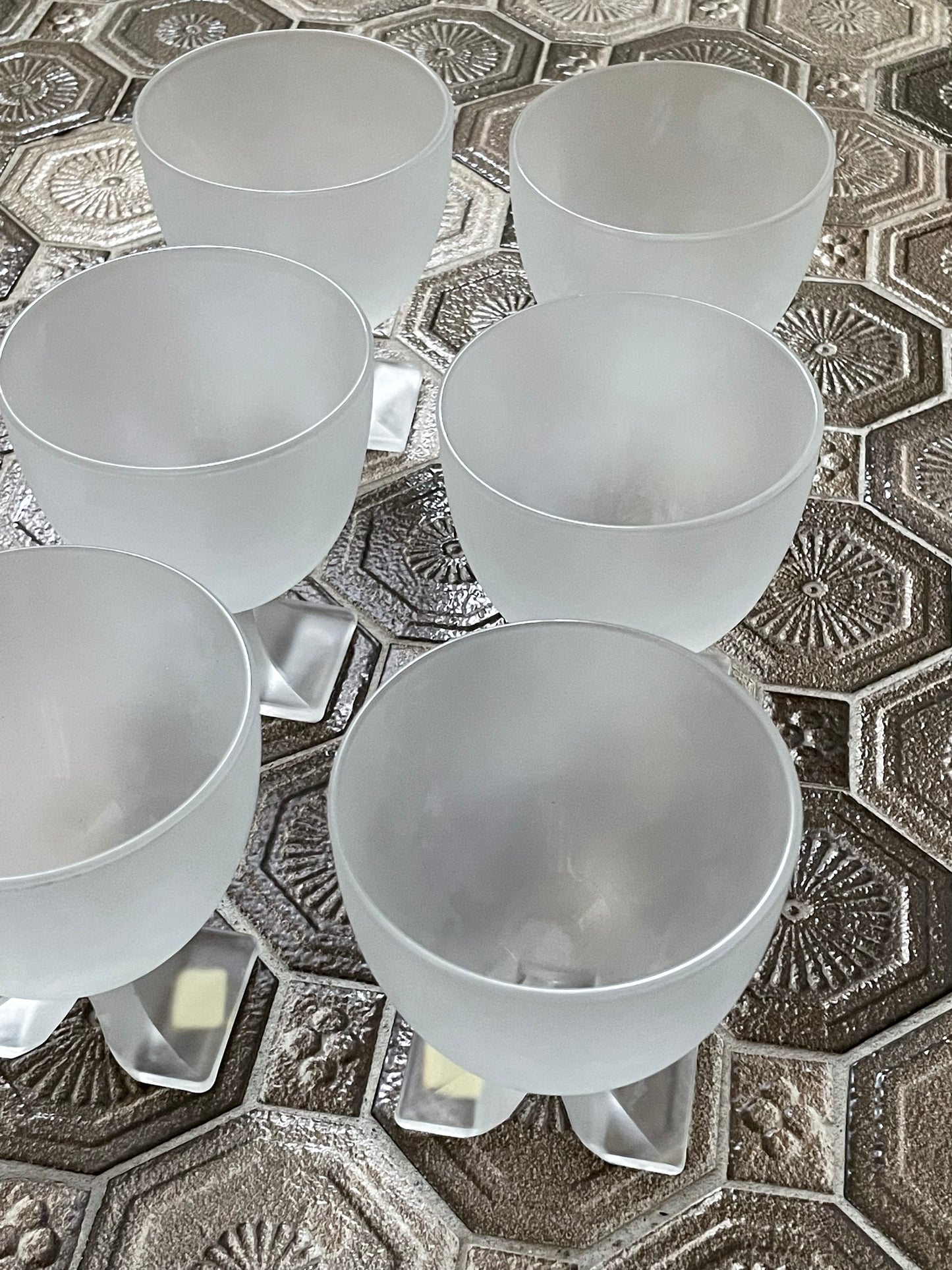 Italian Cristallin Glasses (set of 6)