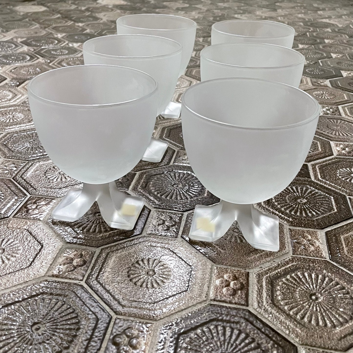 Italian Cristallin Glasses (set of 6)
