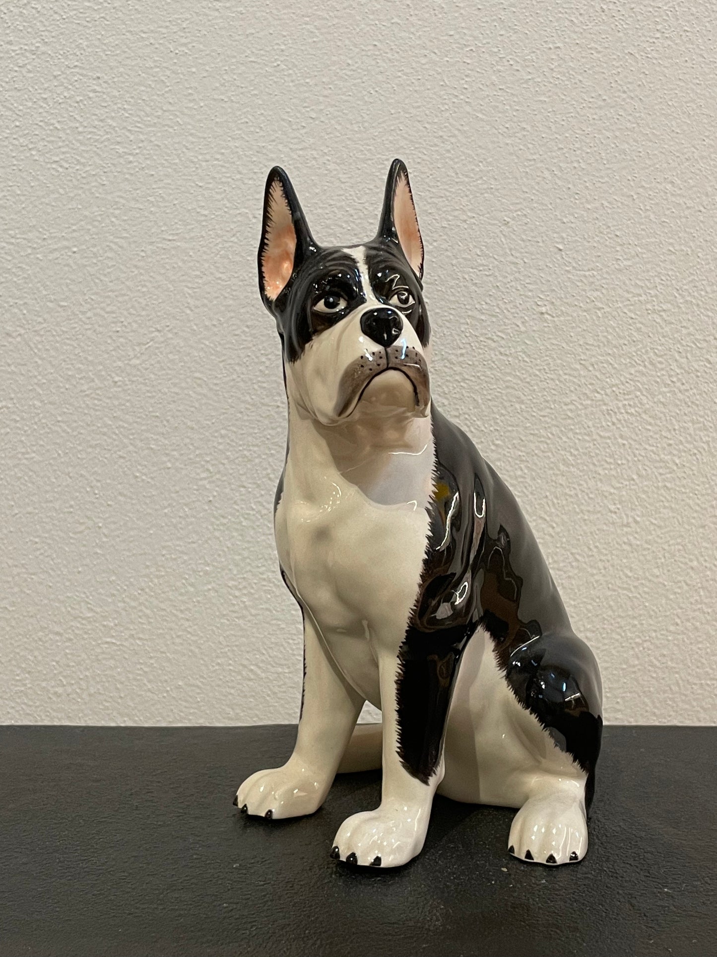 Ceramic 'Boxer' Dog Sculpture