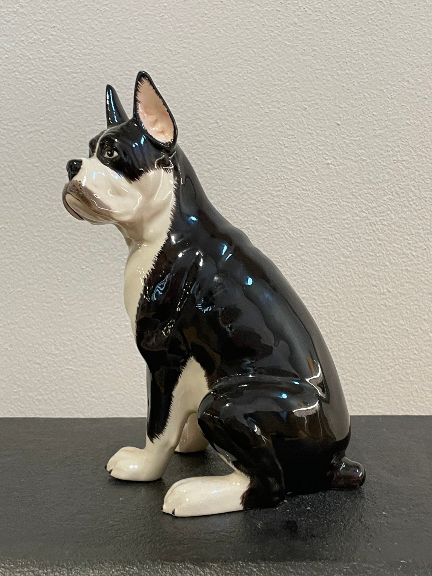 Ceramic 'Boxer' Dog Sculpture