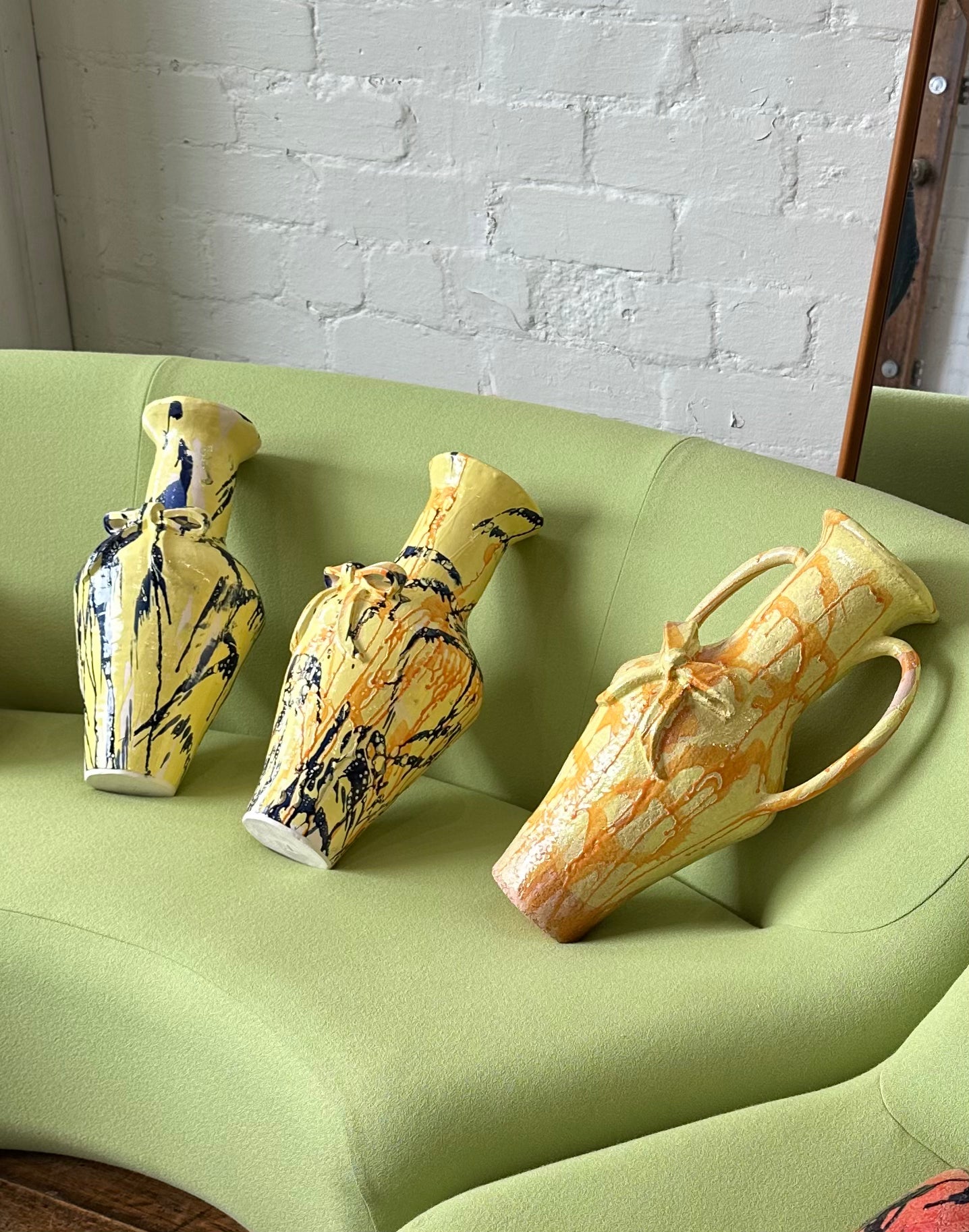 The Bou Collection Vase in yellow
