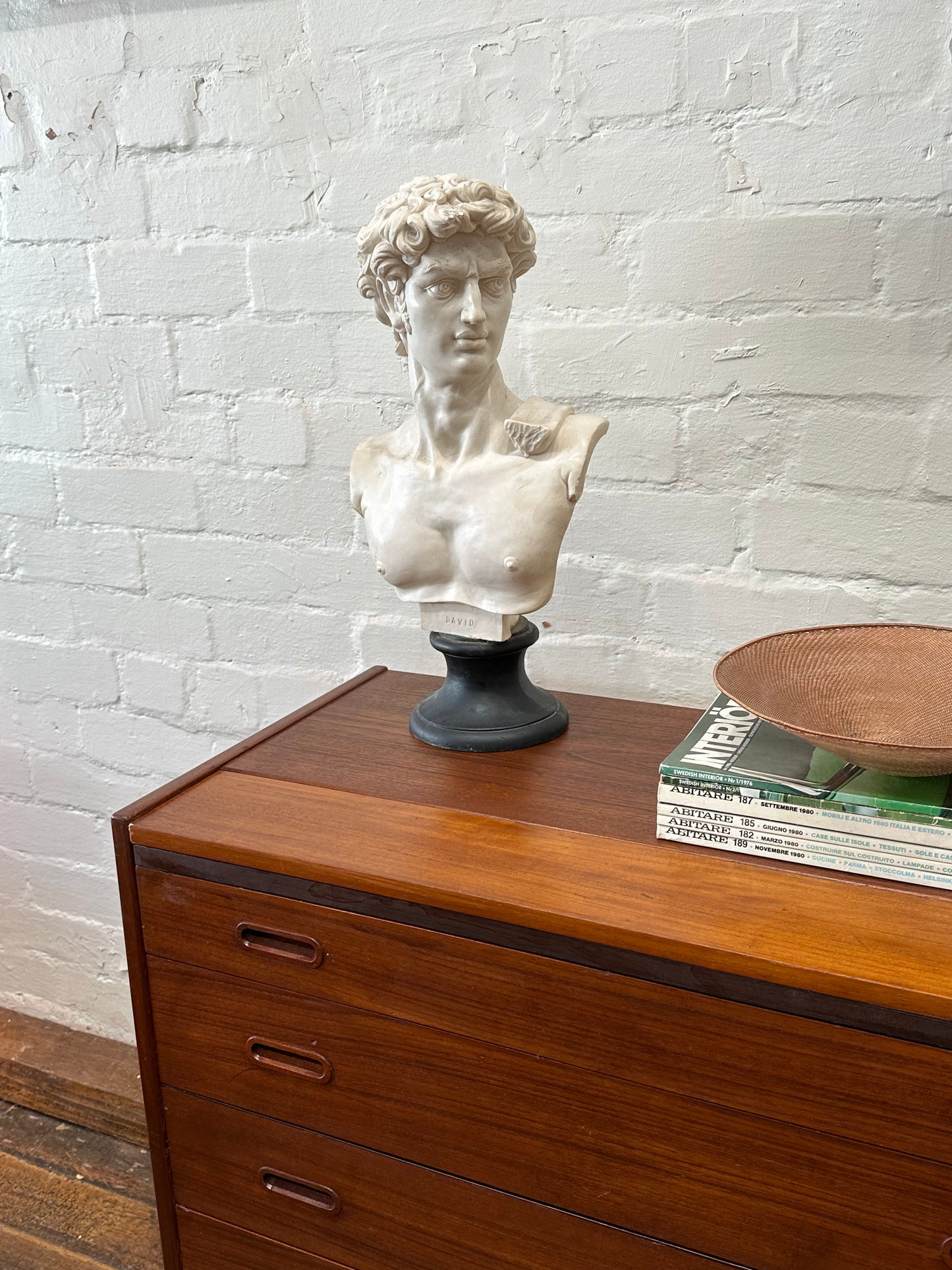 'DAVID' Bust