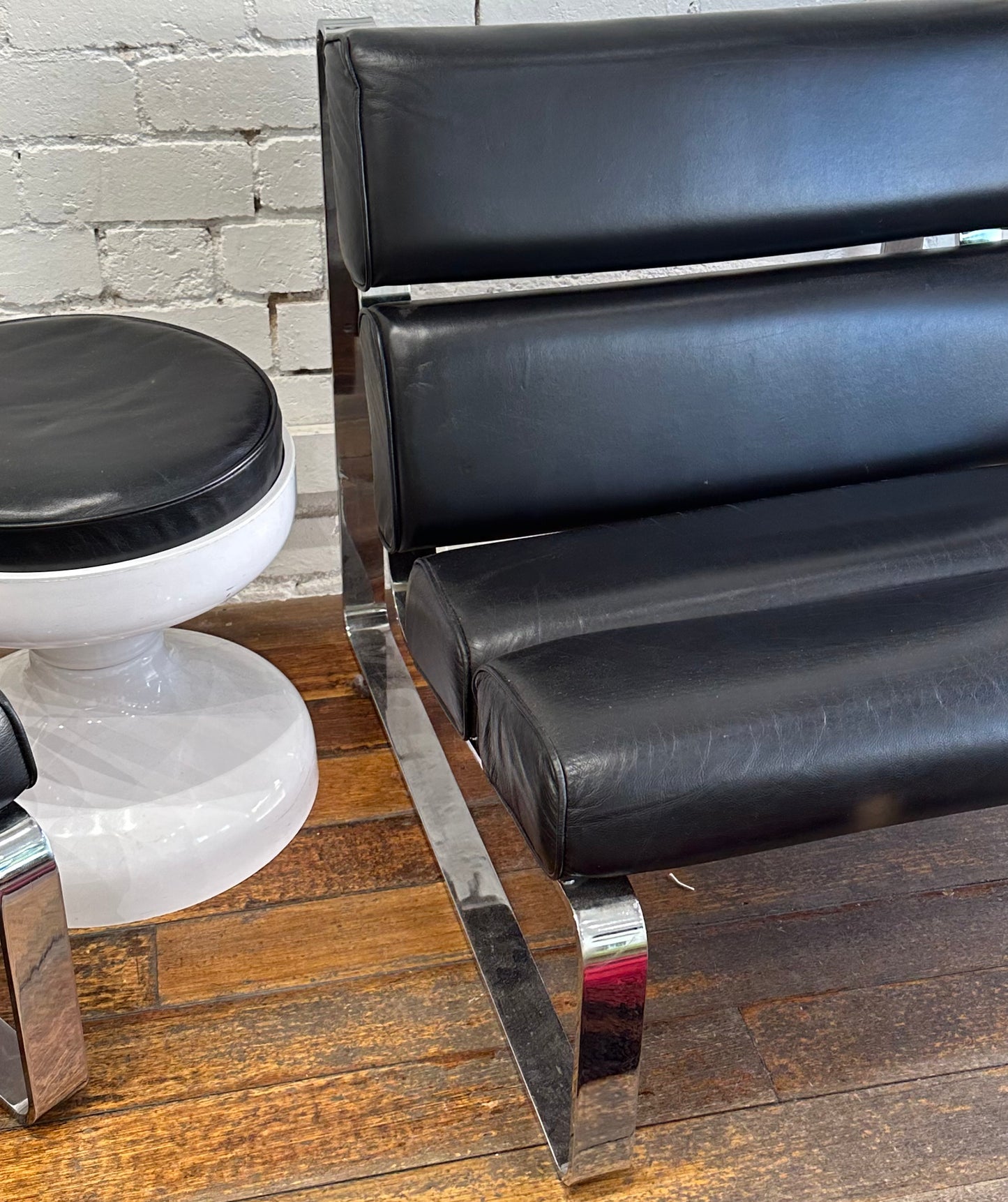 1970s Black Occasional Chairs