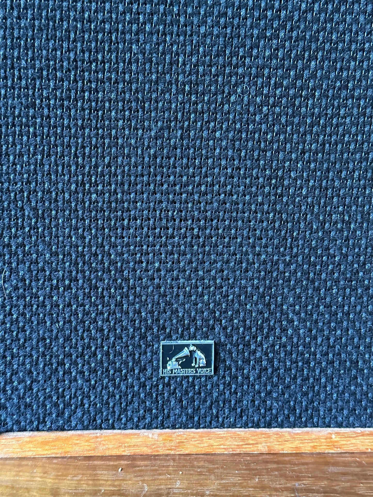 His Masters Voice Record Player and Speakers