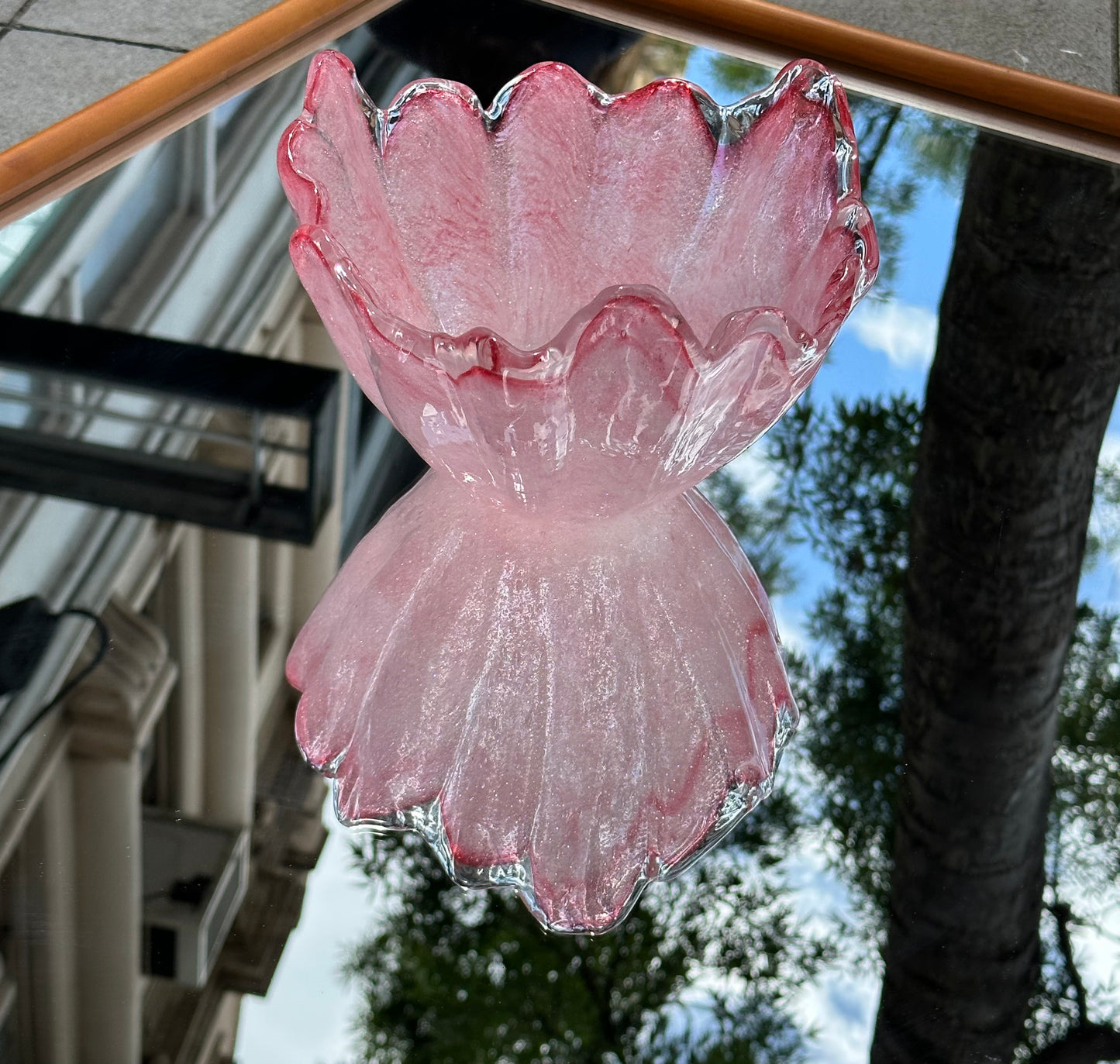 Pink Glass Bowl