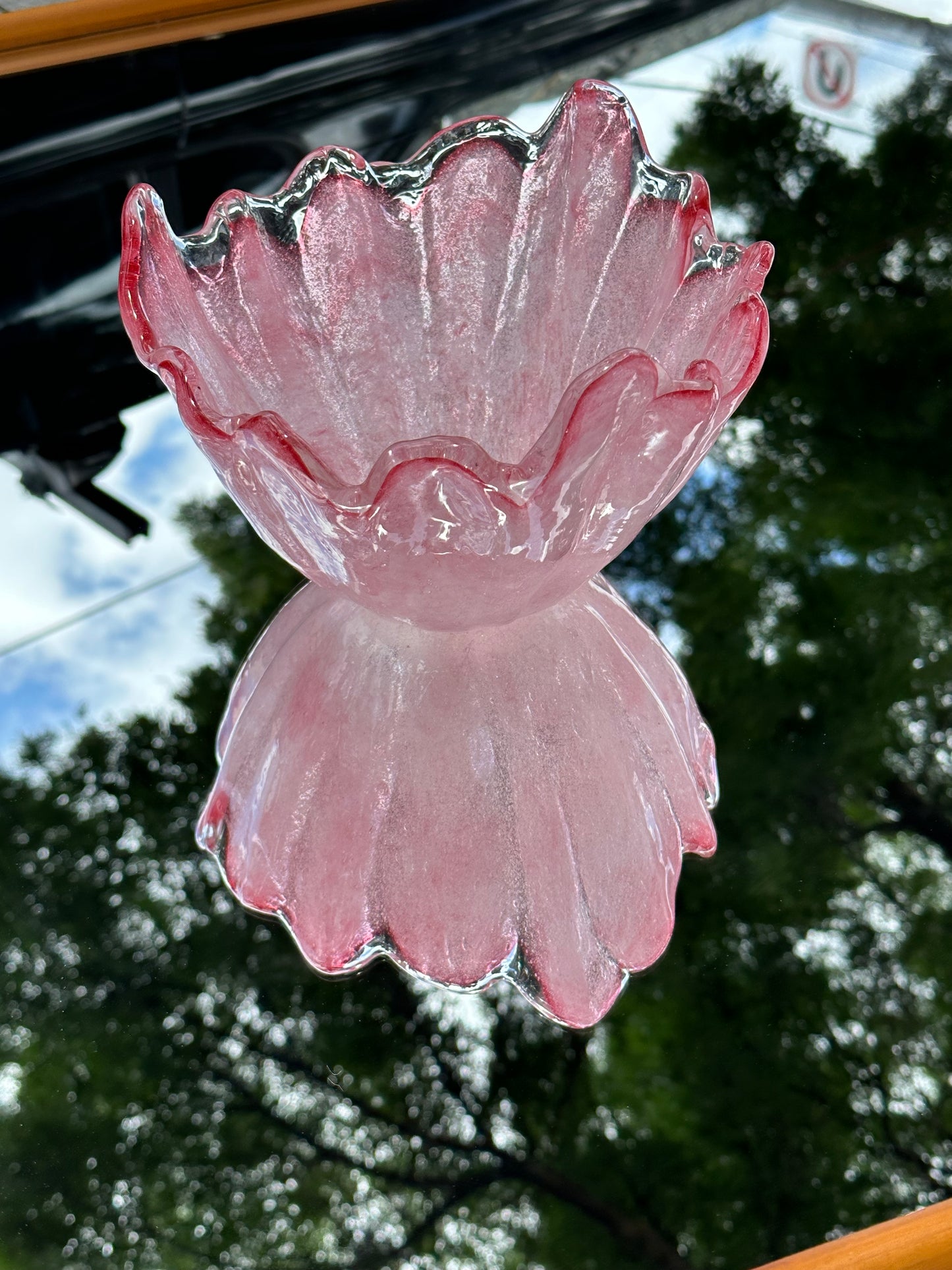 Pink Glass Bowl