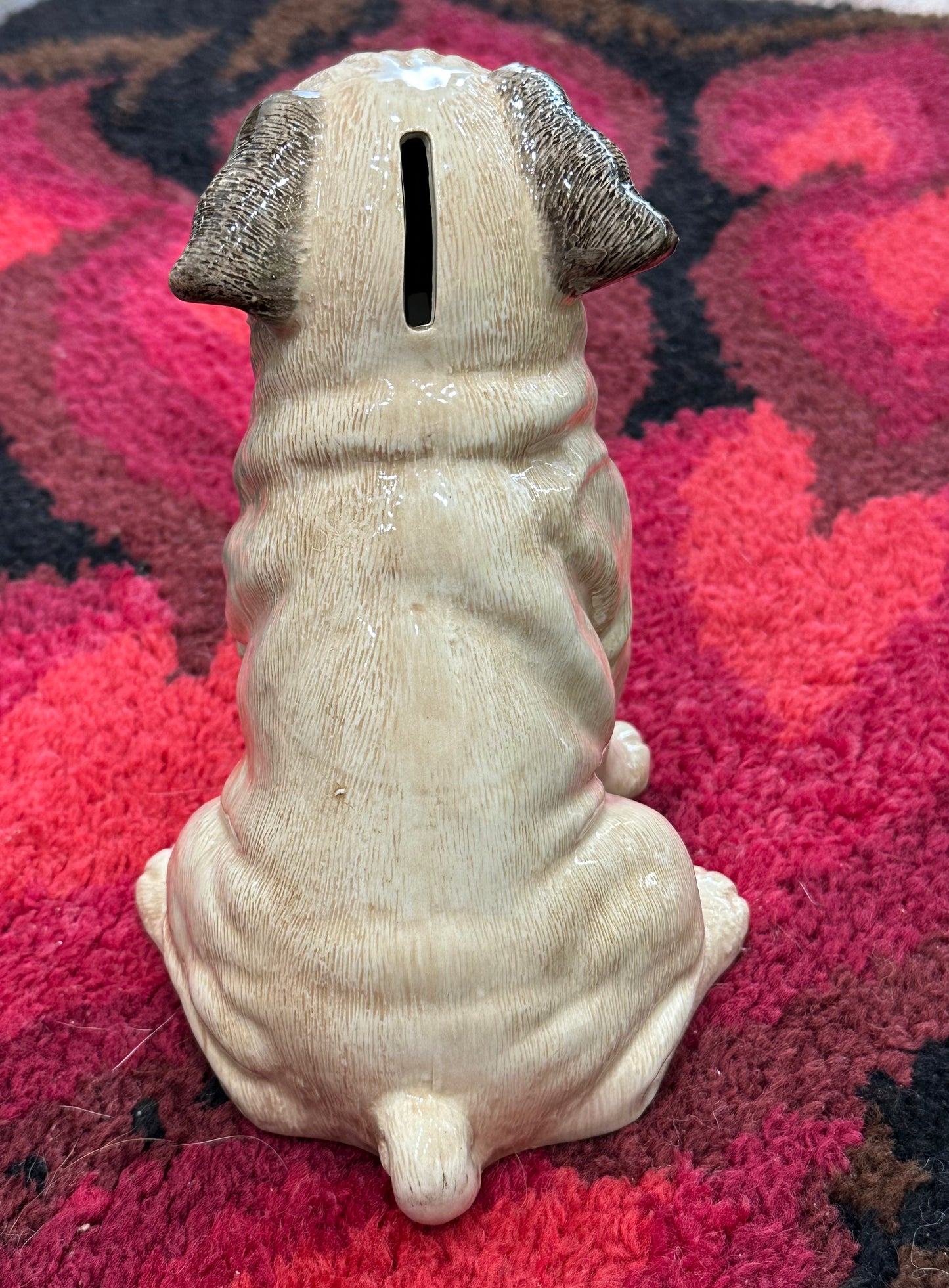 Ceramic 'Pug' Dog Sculpture