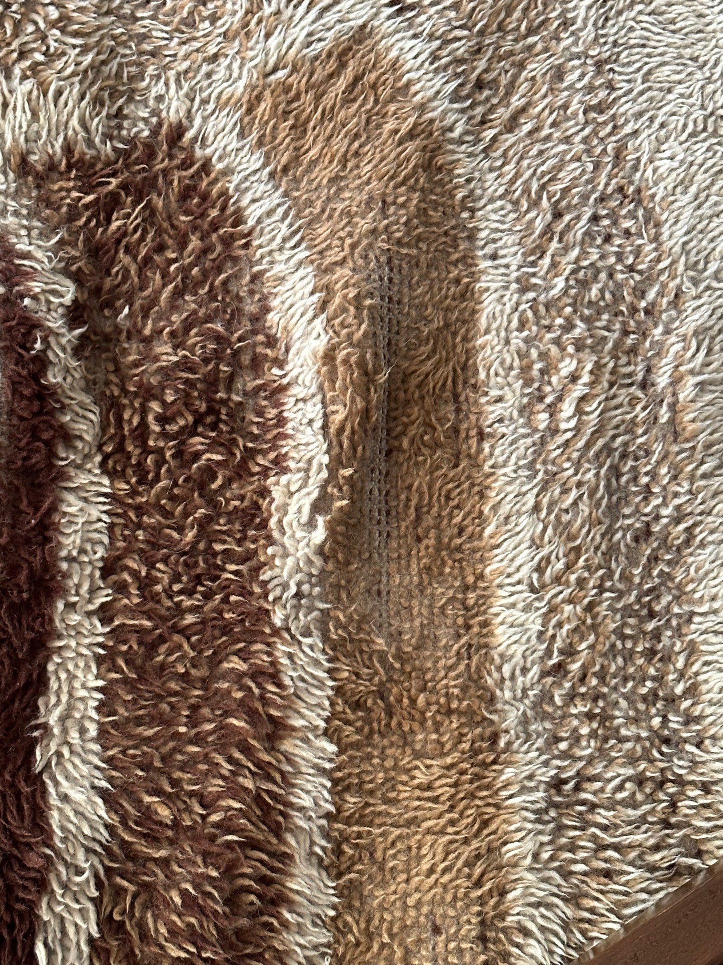 Vintage Flokati Rug
