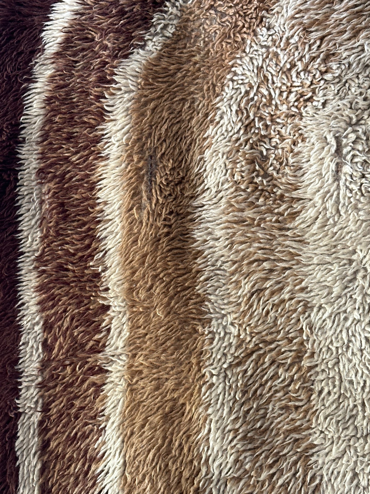 Vintage Flokati Rug