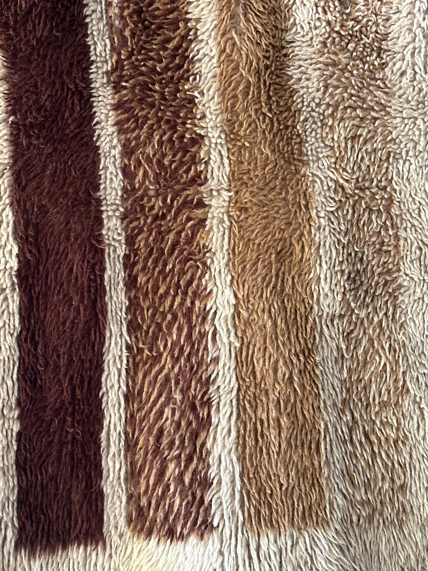 Vintage Flokati Rug