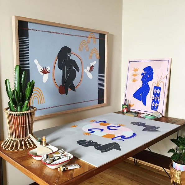 Queen Pin Original Painting