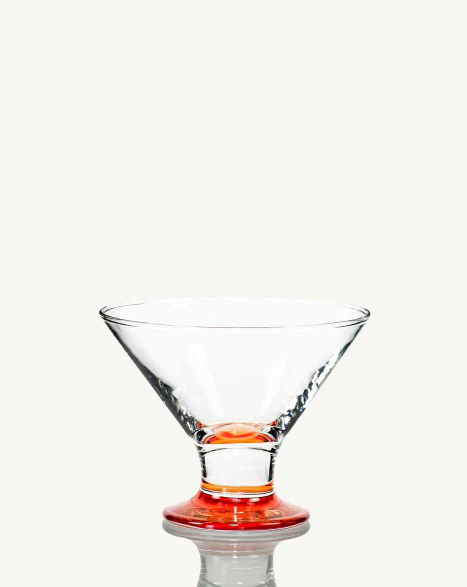 Coral Crema Glasses