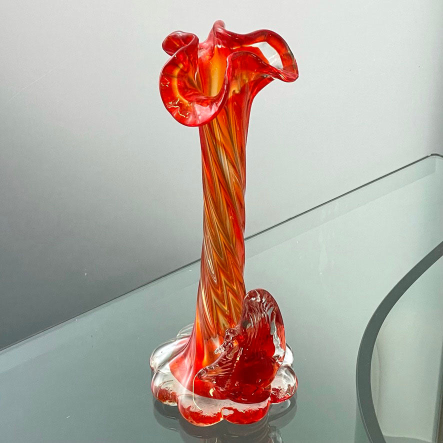 Murano Long Glass Vase
