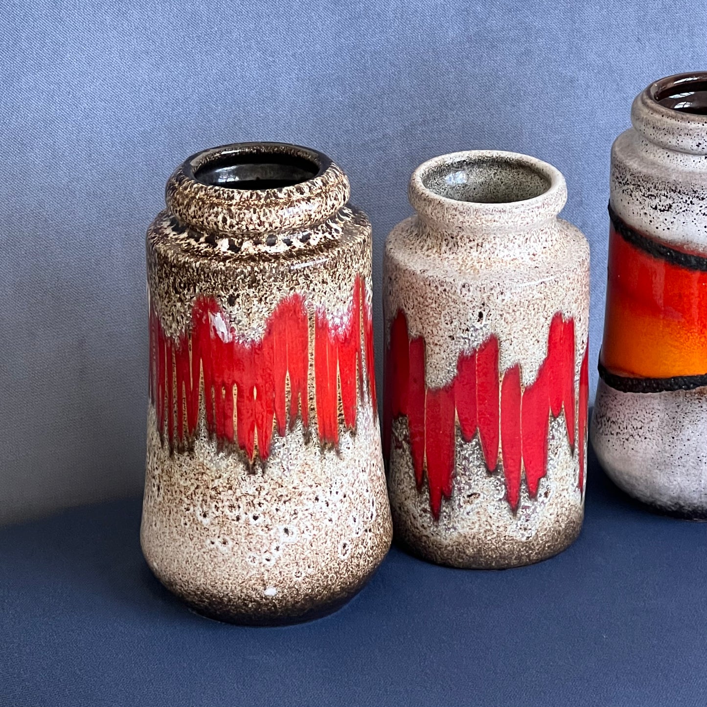 West German Scheurich Vases