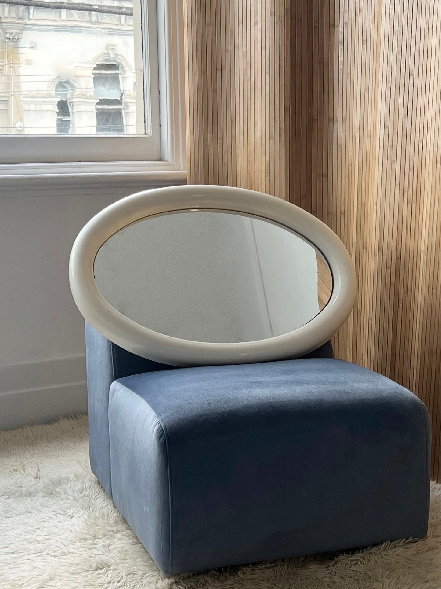 Plastic Oval Mirror