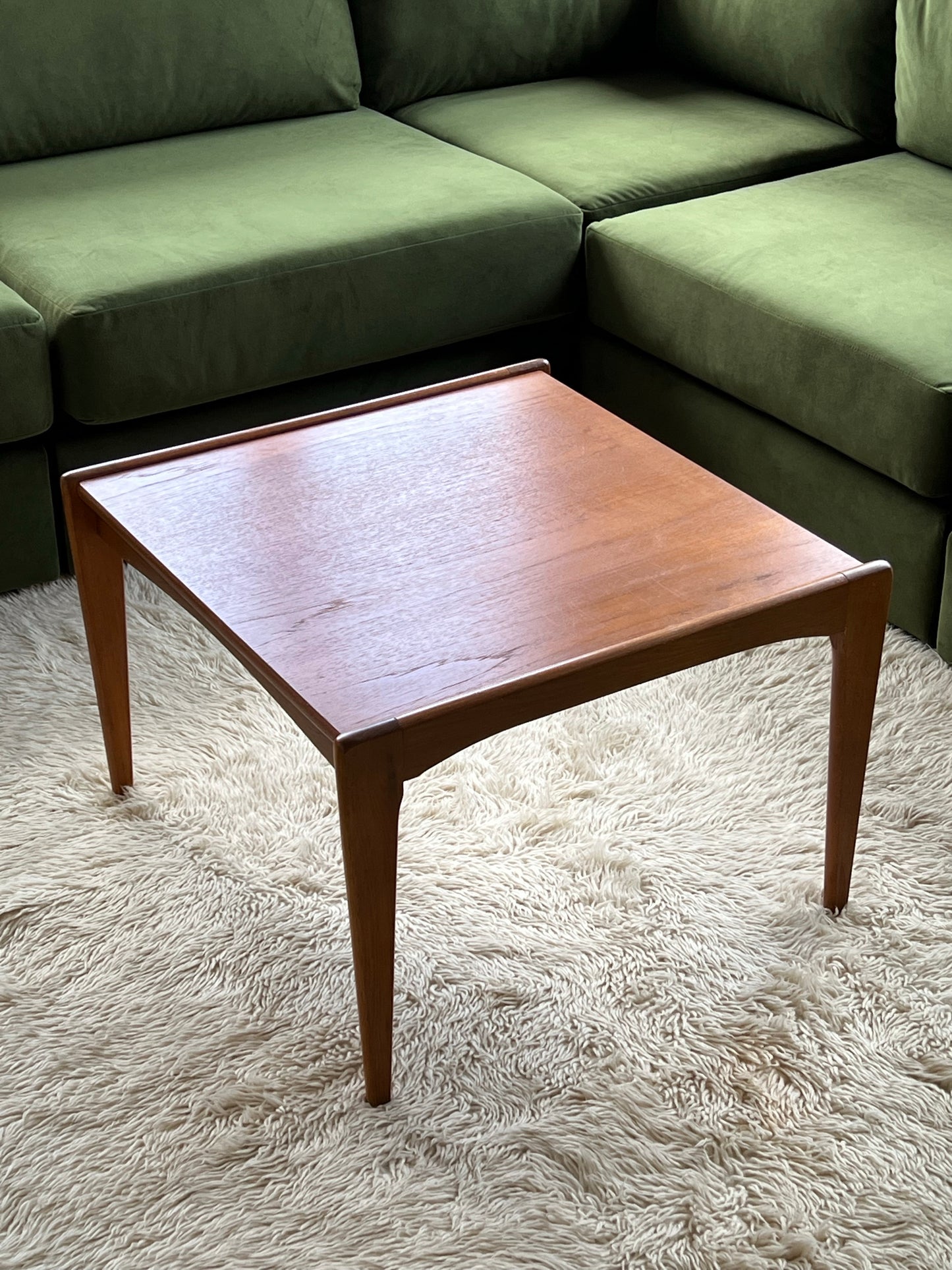 Square Teak Coffee Table