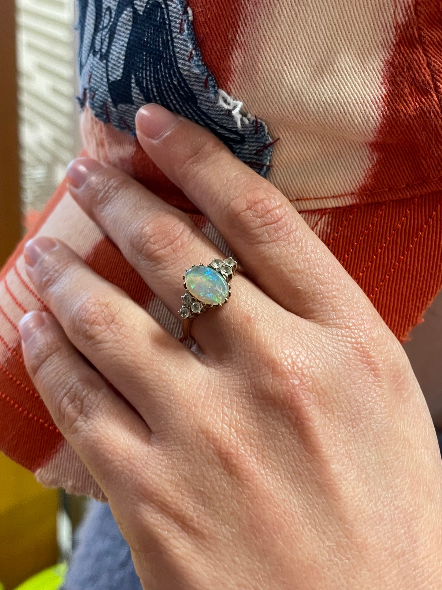 Opal Ring in 9CT Gold