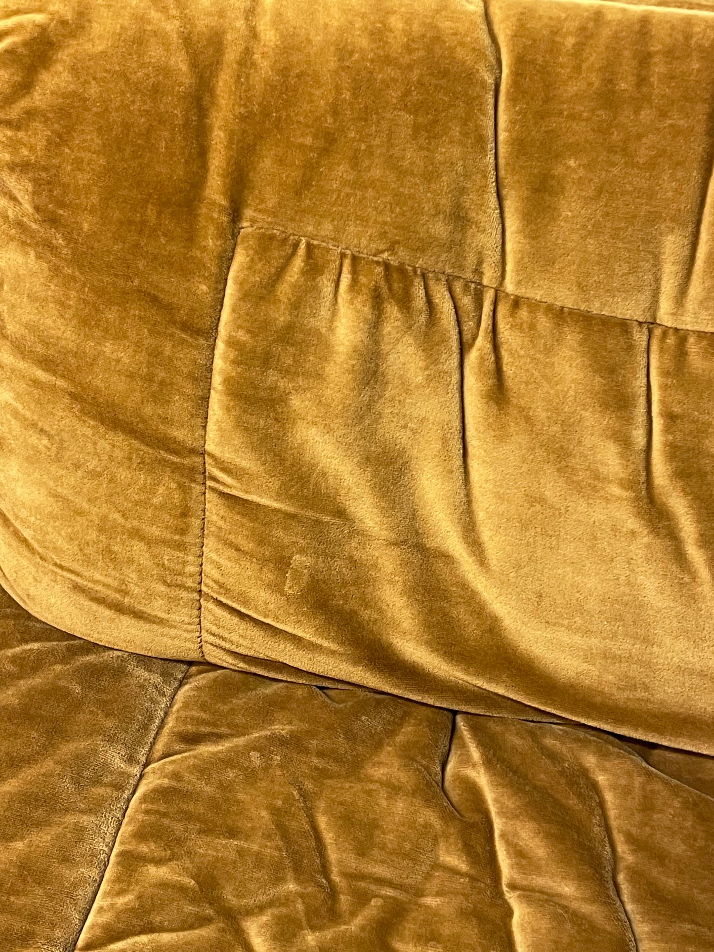 Moran Caramel Velvet Modular Sofa