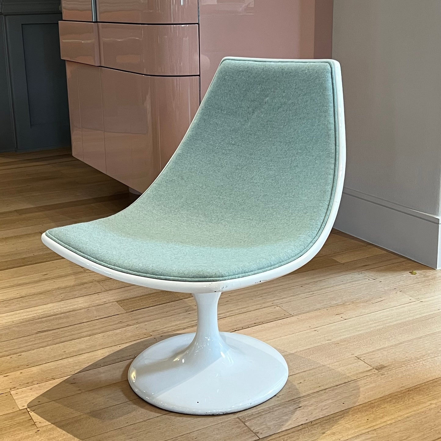 Fibreglass Tulip Base Armchairs
