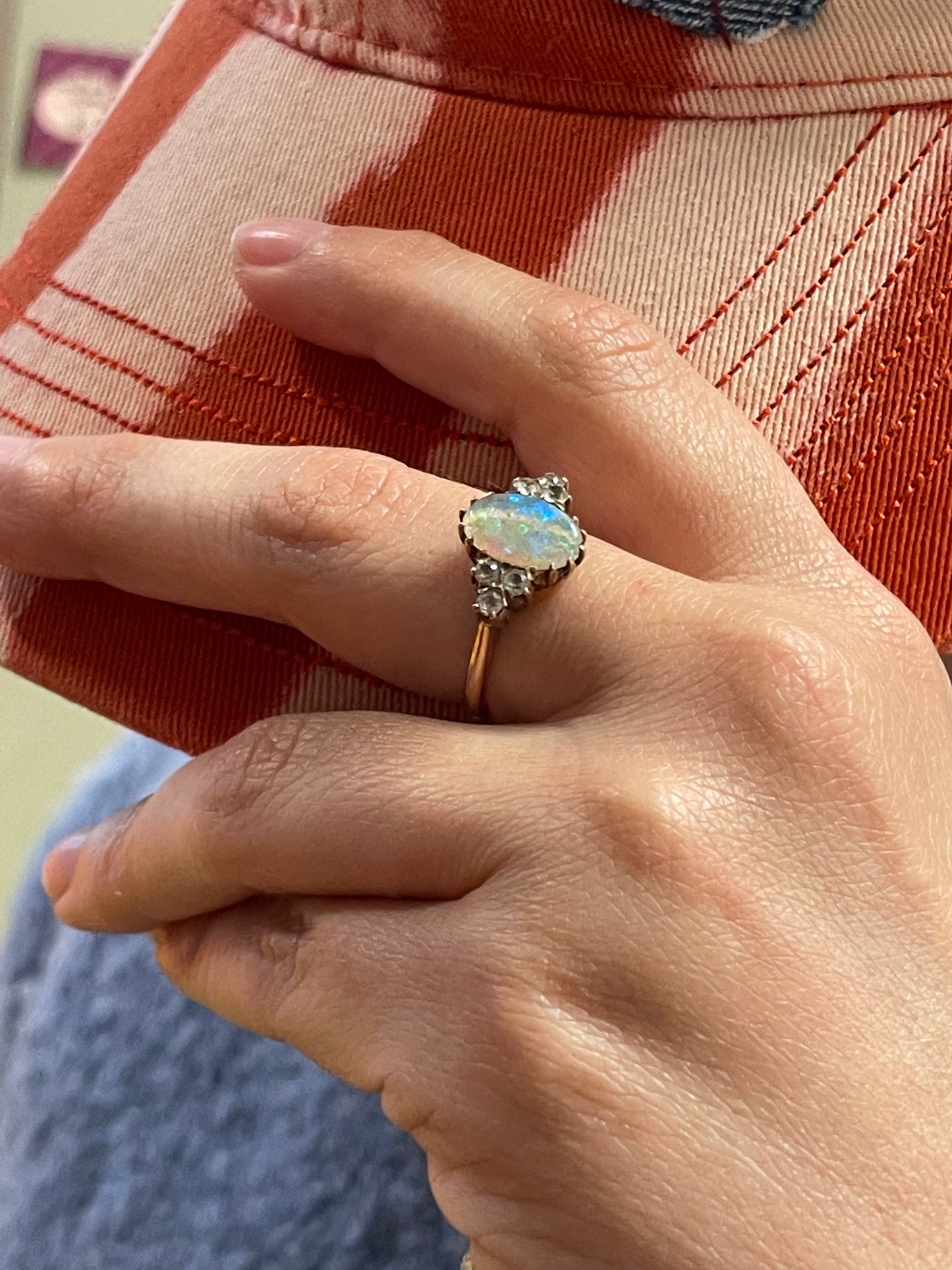 Opal Ring in 9CT Gold