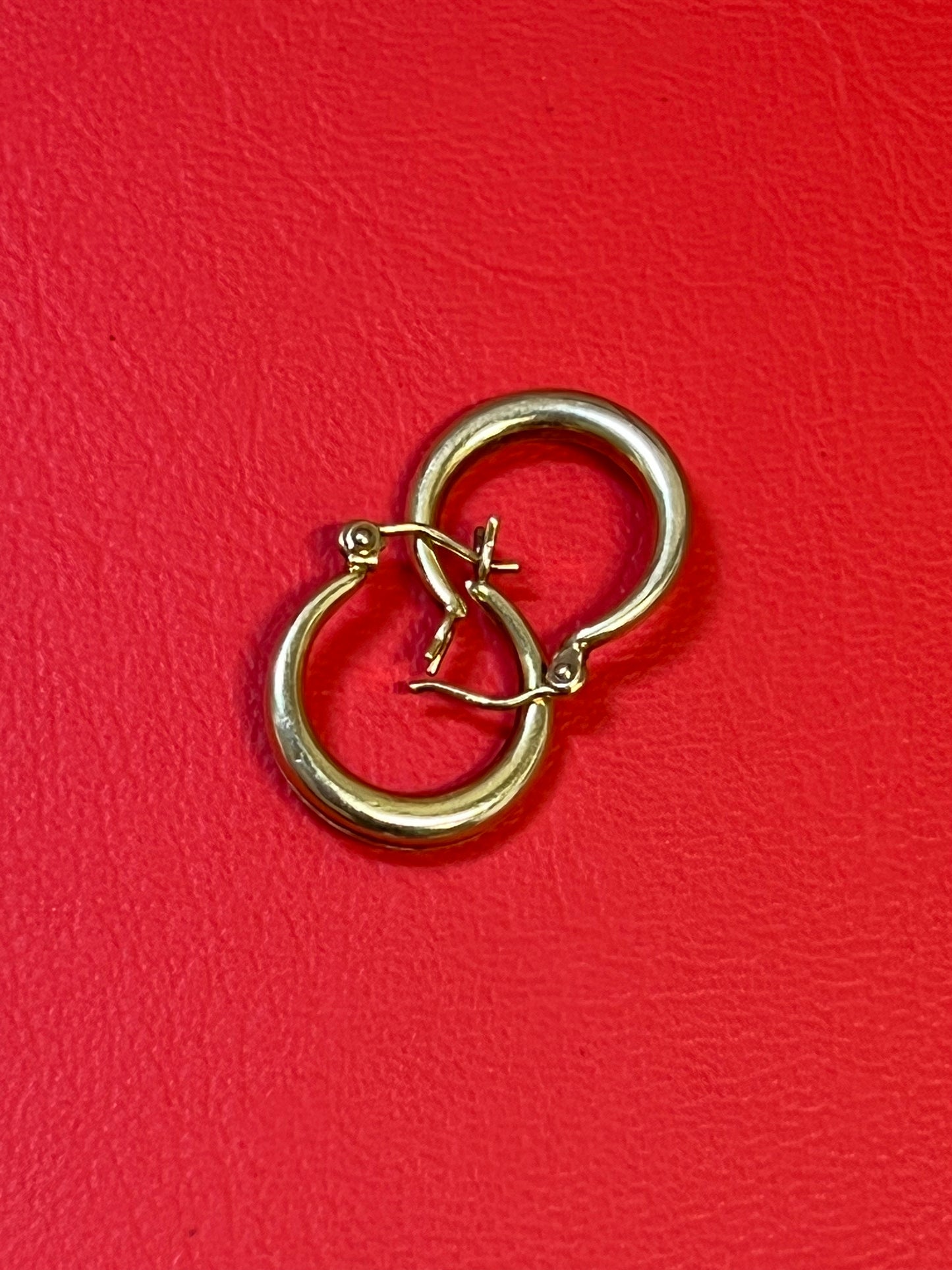 9CT Gold Mini Hoop Earrings