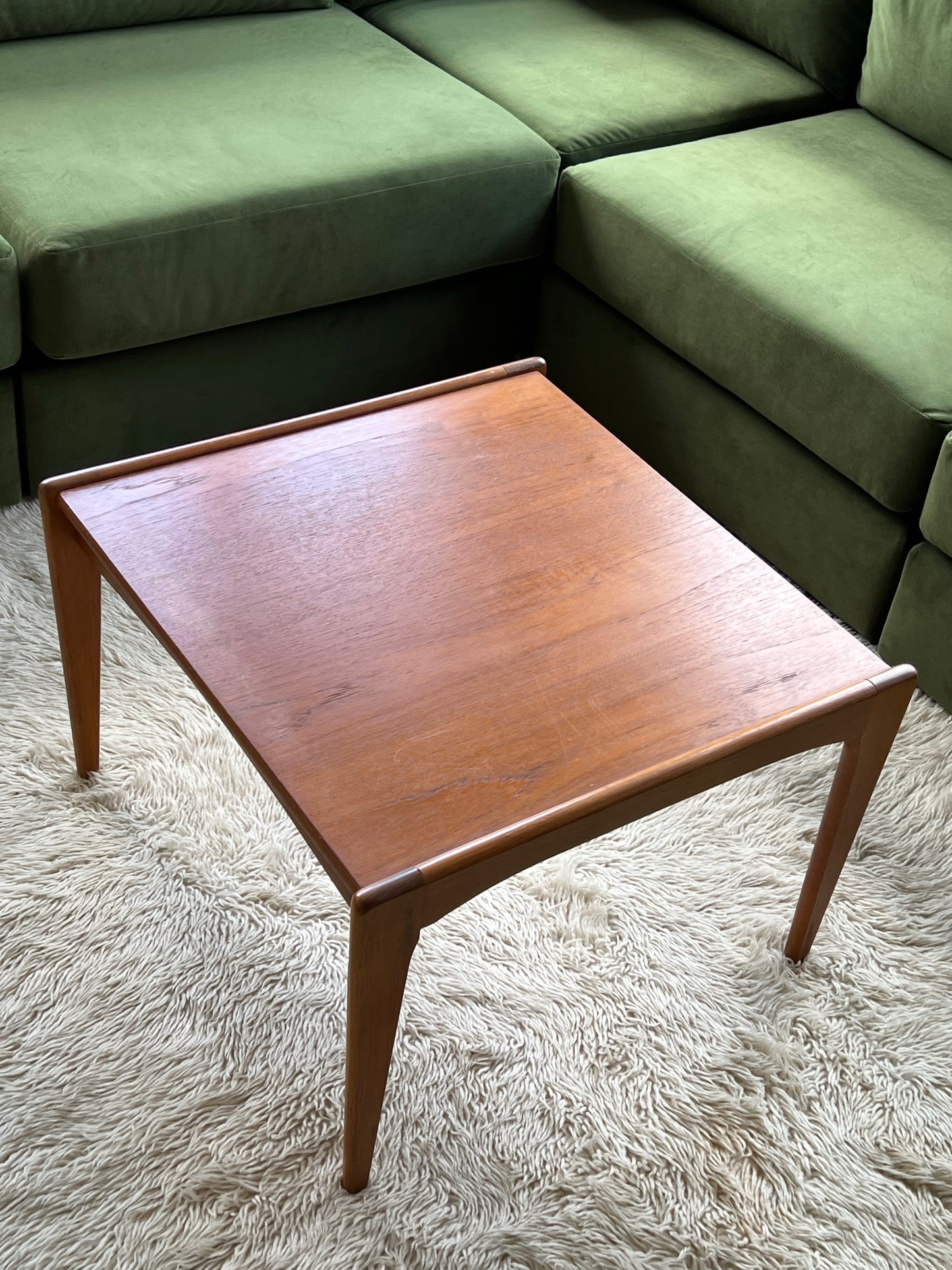 Square Teak Coffee Table