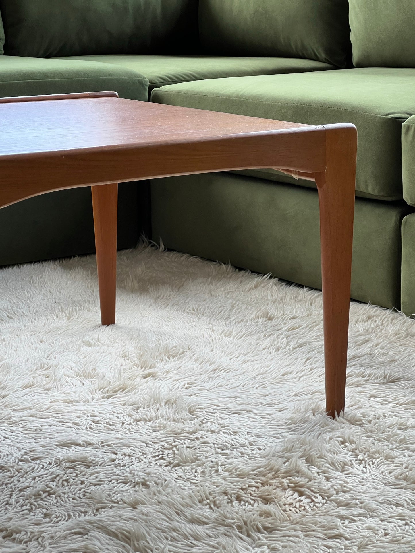 Square Teak Coffee Table