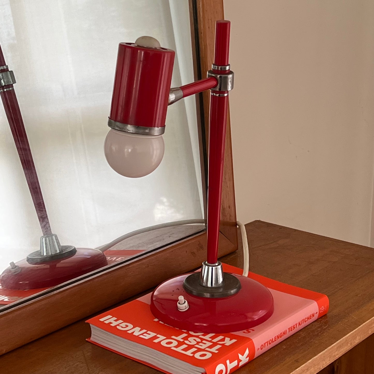 Red Desk Lamp