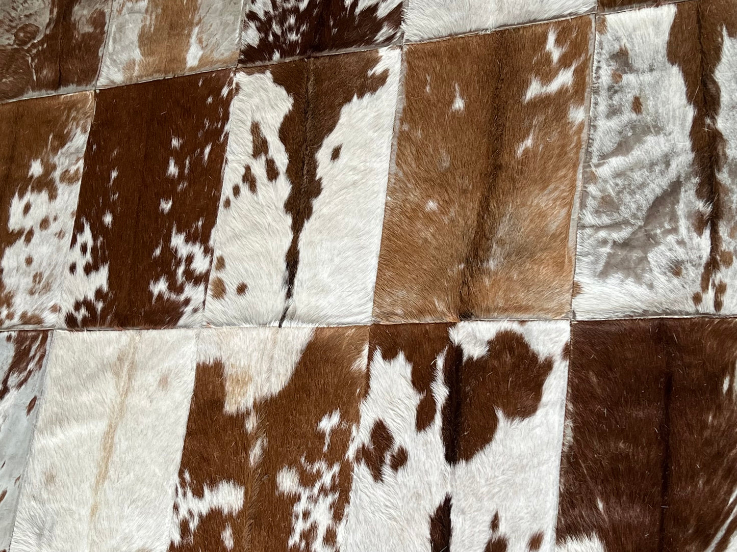 Patchwork Cow Hide Rug