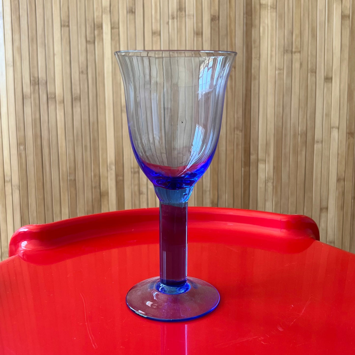 Blue Wine Glasses